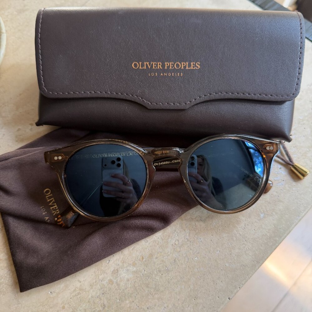 Oliver Peoples Romare Sunglasses - Dusty Olive